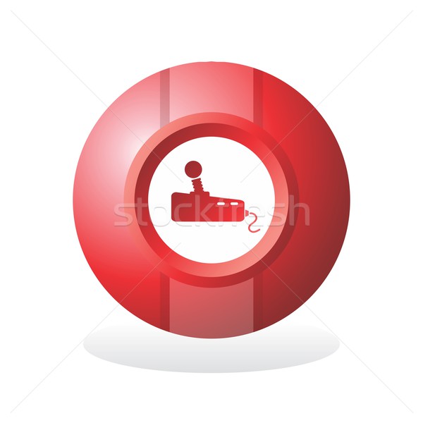 button icon art theme Stock photo © vector1st