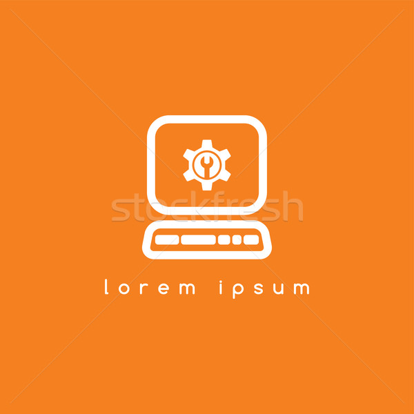 computer desktop repair setting Stock photo © vector1st