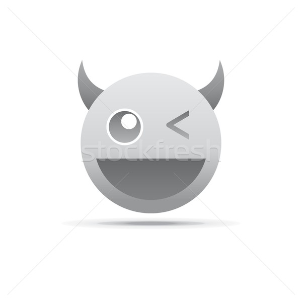 emotion face character icon Stock photo © vector1st