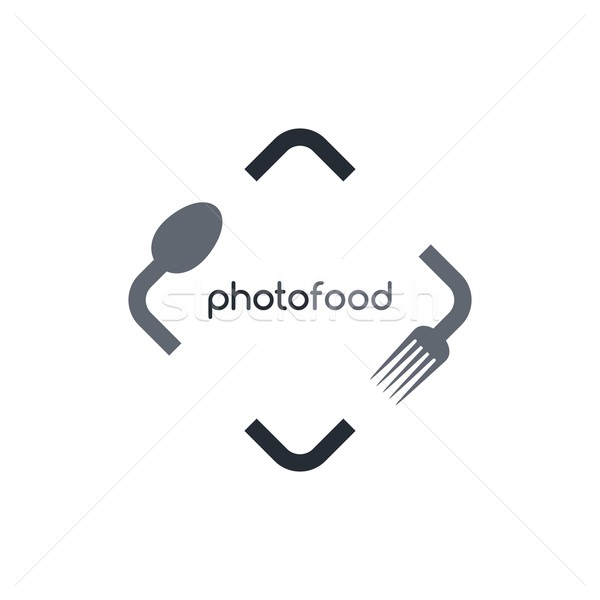 Voedsel drinken vector grafische kunst ontwerp Stockfoto © vector1st