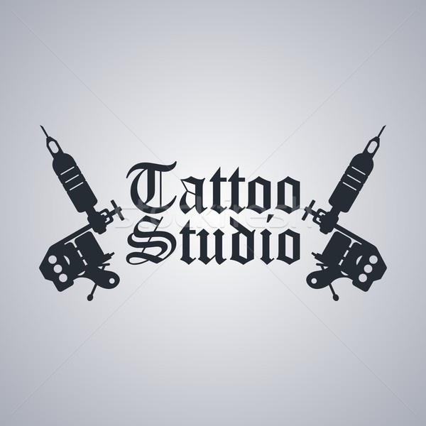 tattoo machine theme Stock photo © vector1st