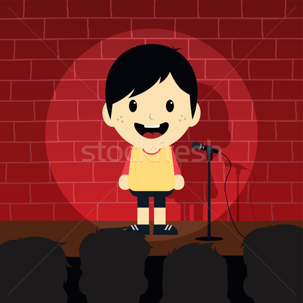 stand up comedy Stock photo © vector1st