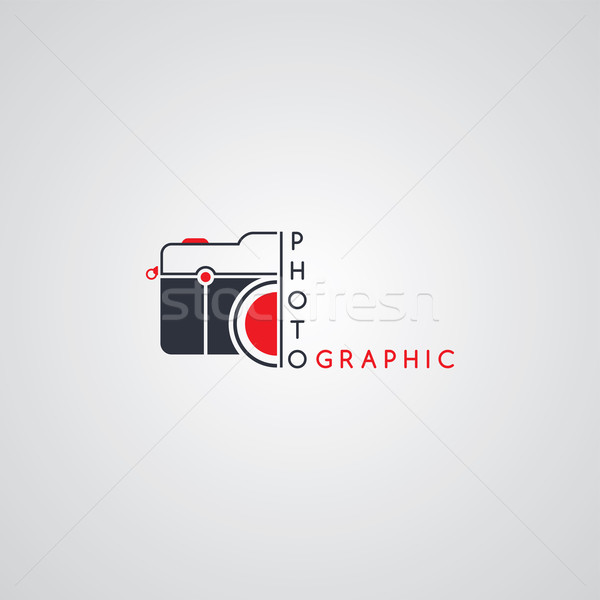 photography logo template theme Stock photo © vector1st