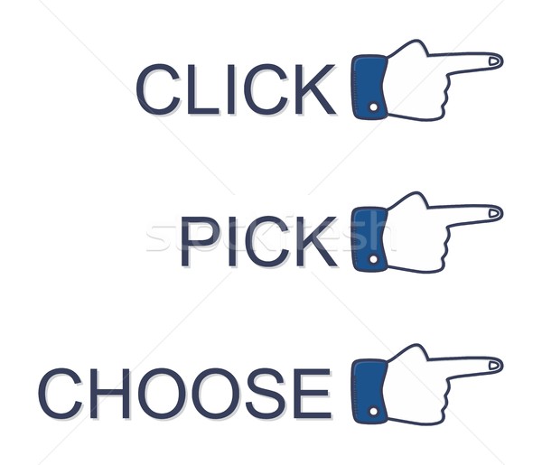 Gest wektora graficzne sztuki projektu Zdjęcia stock © vector1st