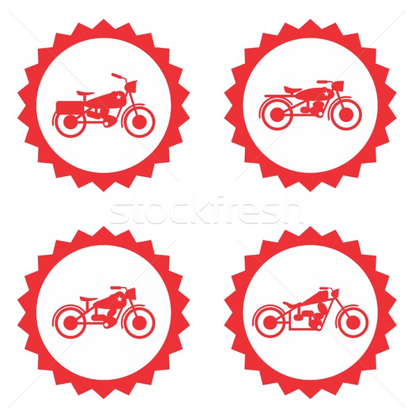 Stock photo: motorcycle theme