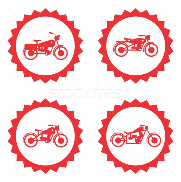 motorcycle theme Stock photo © vector1st