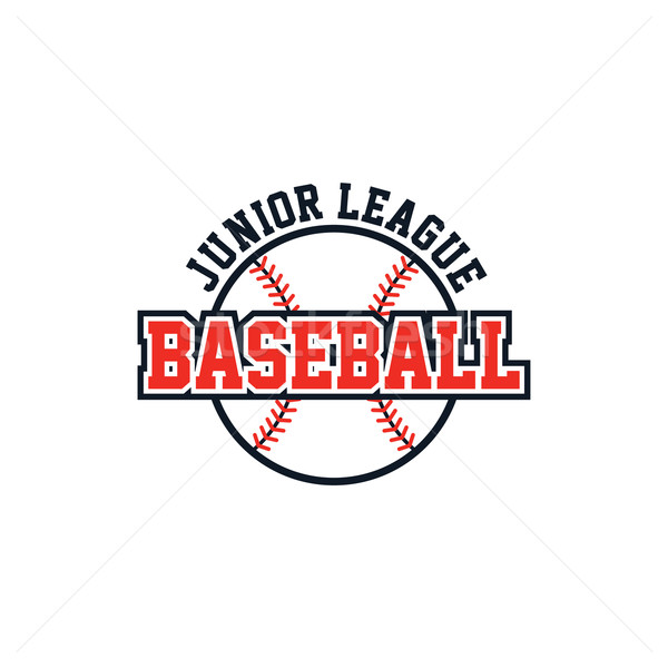 Foto stock: Béisbol · liga · deporte · vector · arte · ilustración