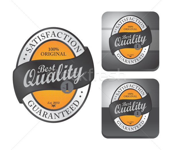Label Aufkleber editierbar Vektor Grafik Kunst Stock foto © vector1st