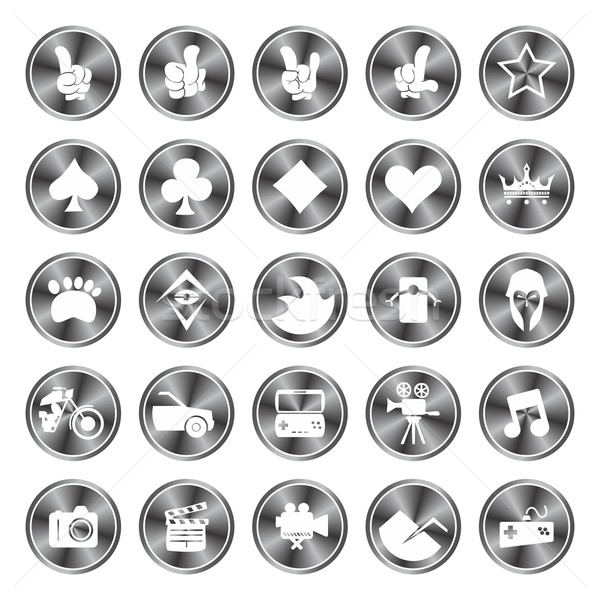 Taste Illustration editierbar Vektor Grafik Kunst Stock foto © vector1st