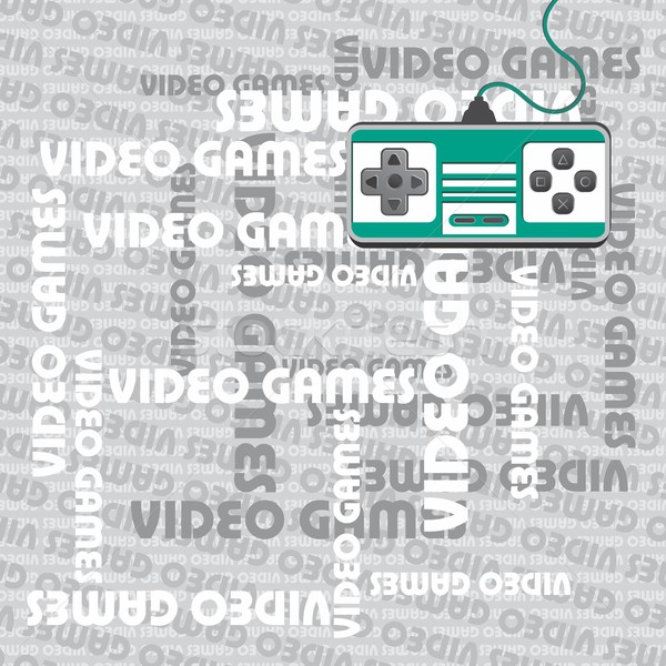 video game console theme Stock photo © vector1st