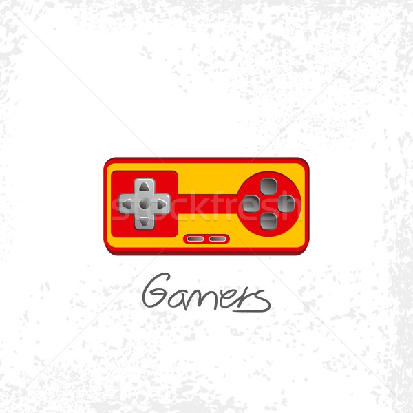 video game console theme Stock photo © vector1st
