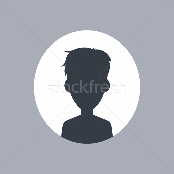 unknown male silhouette Stock photo © vector1st