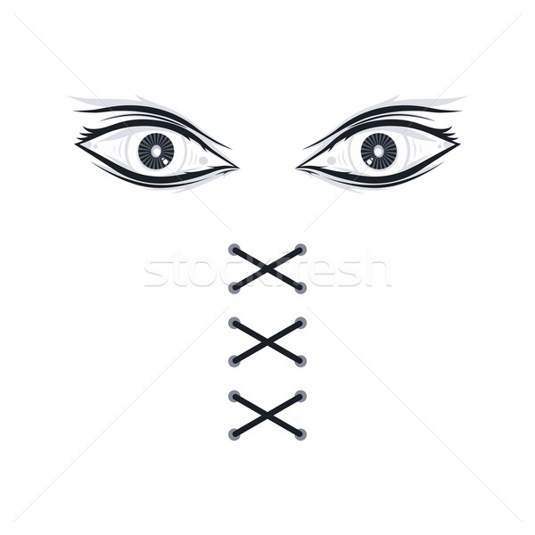 eye illustration Stock photo © vector1st