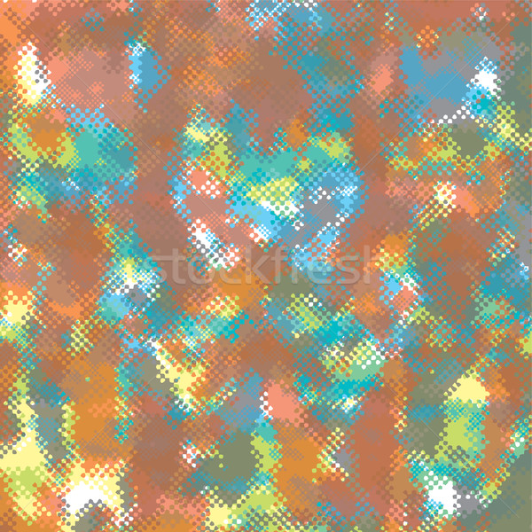 Halftoon vector kunst illustratie papier Stockfoto © vector1st