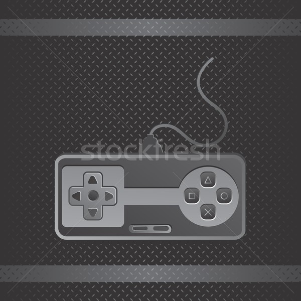 Oyun konsol düzenlenebilir vektör grafik sanat Stok fotoğraf © vector1st