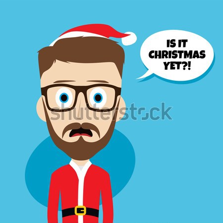 cartoon character guy surprise Stock photo © vector1st