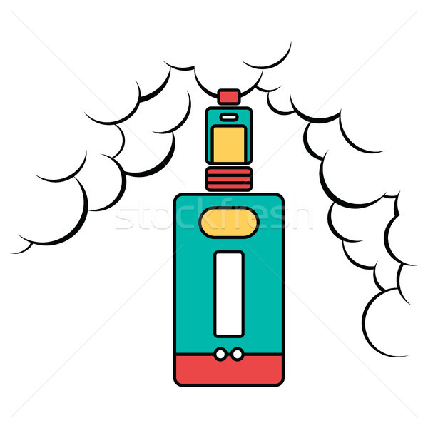 vaporizer electric cigarette vapor mod - vape life Stock photo © vector1st