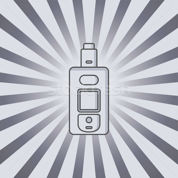 vaporizer electric cigarette vapor mod - vape life Stock photo © vector1st