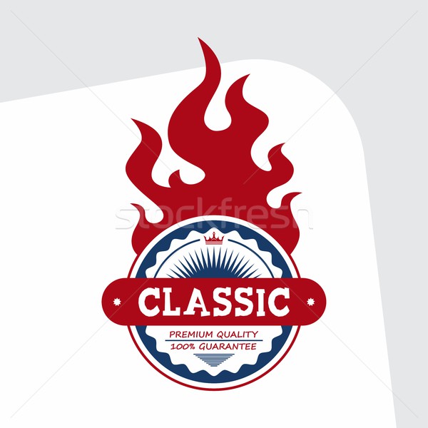 label sticker Stock photo © vector1st