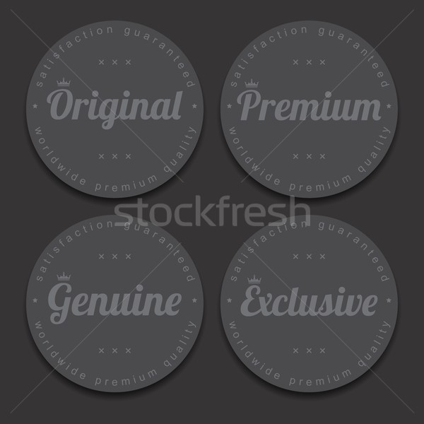 Etykiety naklejki wektora graficzne sztuki Zdjęcia stock © vector1st