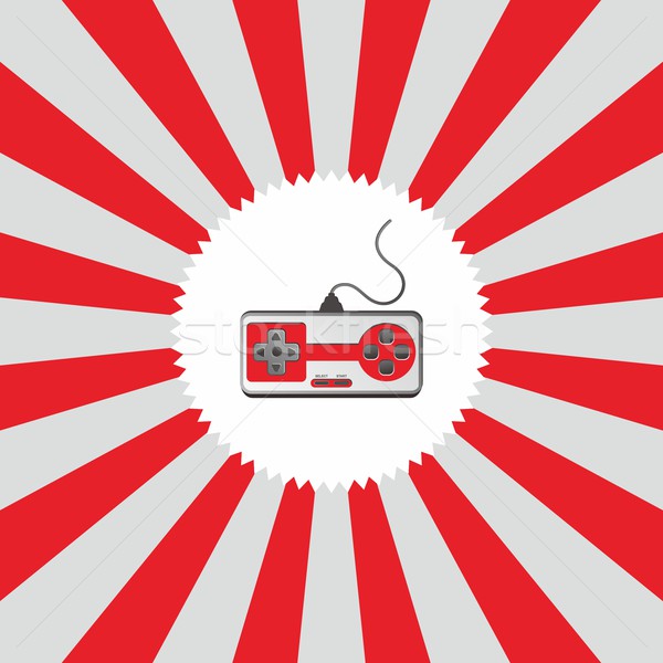 Videojuegos consolar vector arte gráfico ilustración Foto stock © vector1st