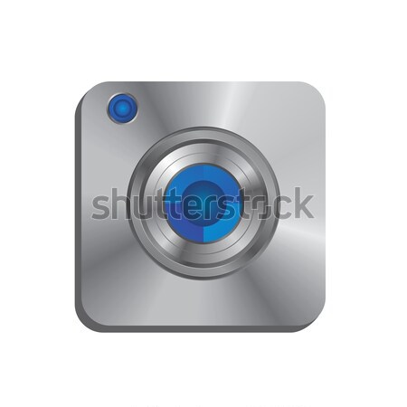 Medien Schnittstelle Kamera Vektor Grafik Kunst Stock foto © vector1st