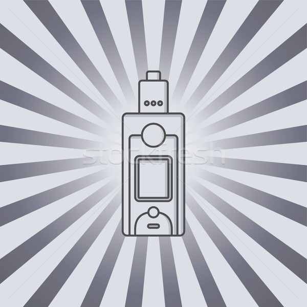 vaporizer electric cigarette vapor mod - vape life Stock photo © vector1st
