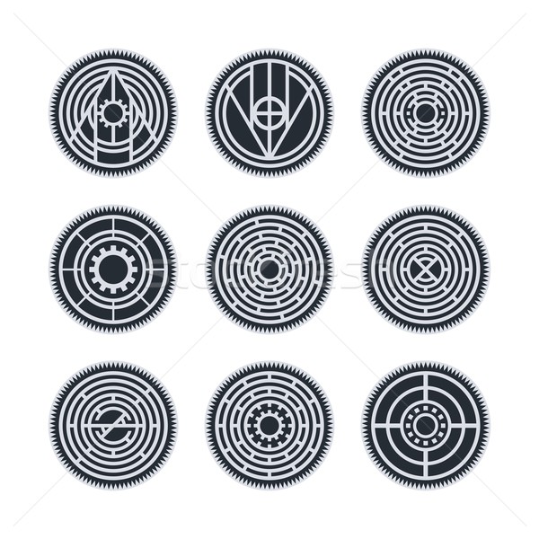 native ethnic art symbol Stock photo © vector1st