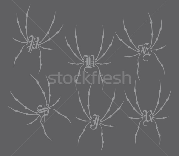 Telaraña vector gráfico arte diseno ilustración Foto stock © vector1st