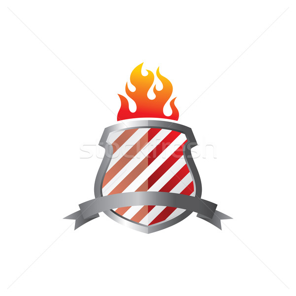protector shield Stock photo © vector1st