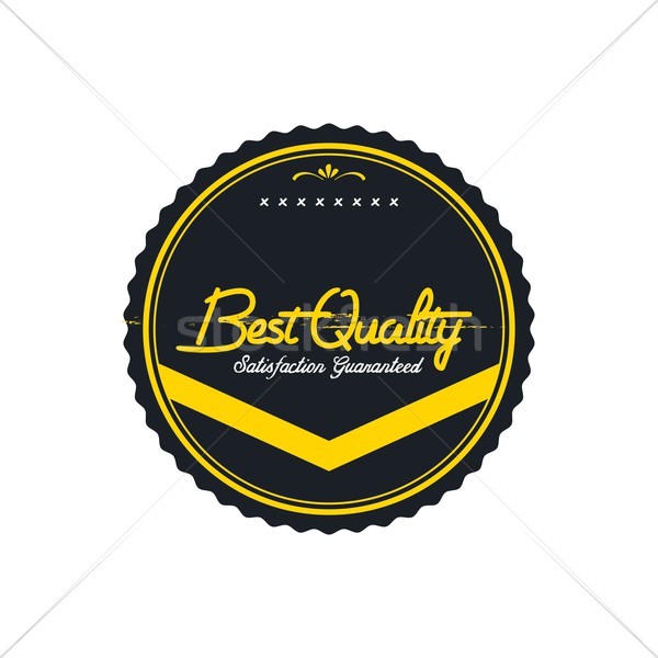 vintage quality badge theme Stock photo © vector1st