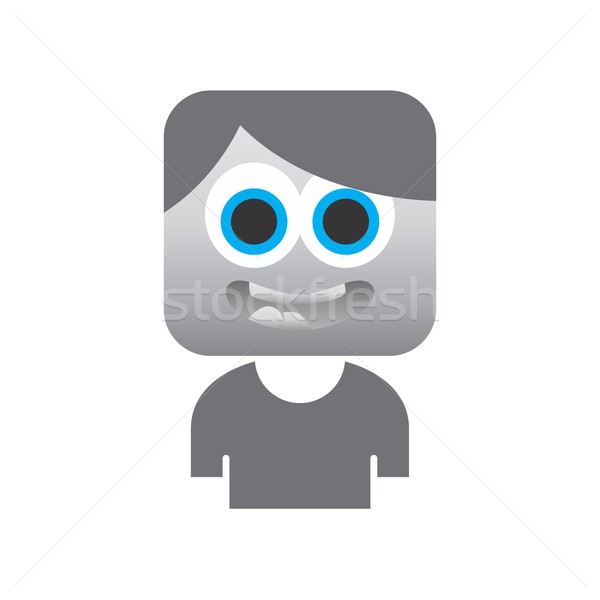 Stok fotoğraf: Avatar · portre · vektör · grafik · sanat · dizayn