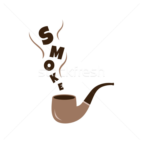 tobacco pipe Stock photo © vector1st