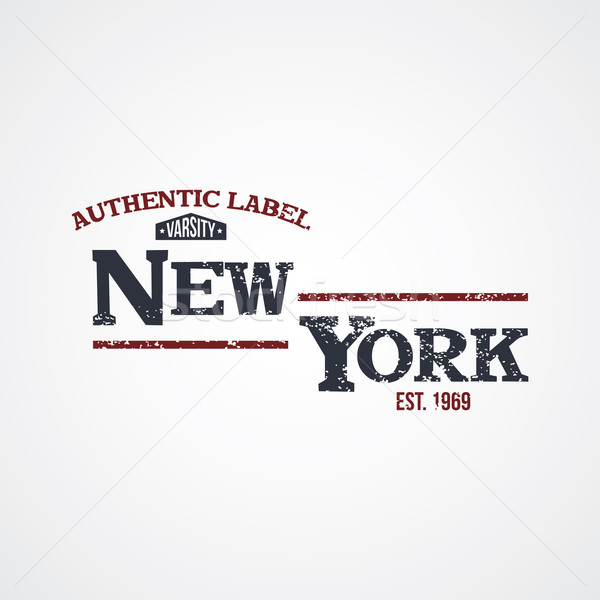 new york varsity theme Stock photo © vector1st