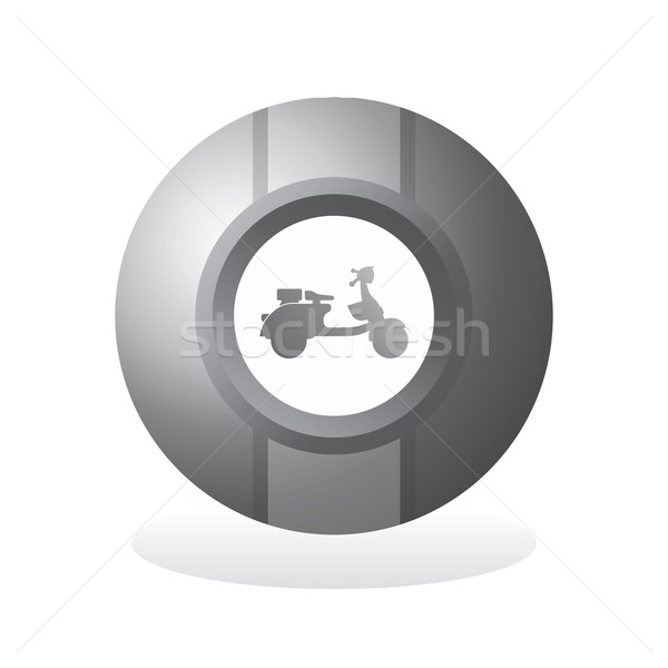button icon art theme Stock photo © vector1st