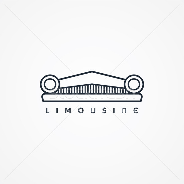 limousine logotype theme Stock photo © vector1st