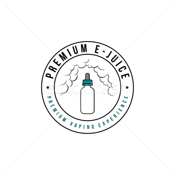 personal vaporizer e-cigarette e-juice liquid Stock photo © vector1st