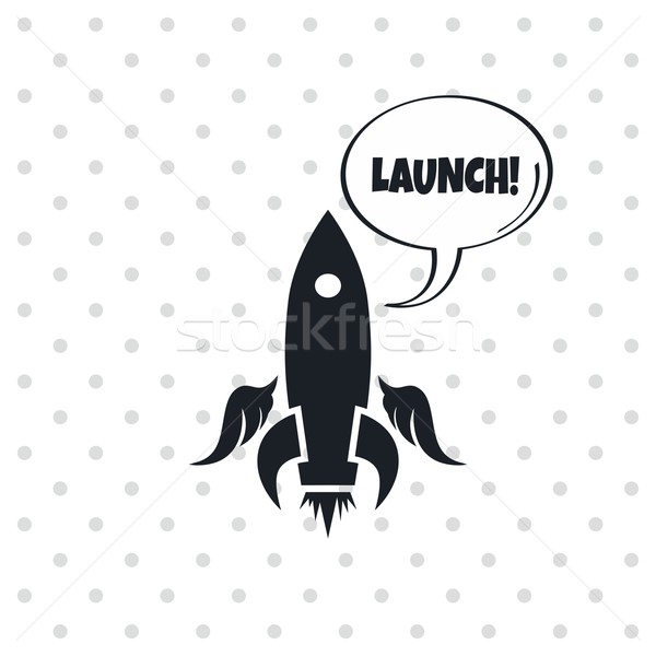 space shuttle rocket Stock photo © vector1st