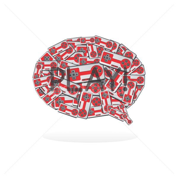 Taste Symbol Kunst Vektor Grafik Design Stock foto © vector1st