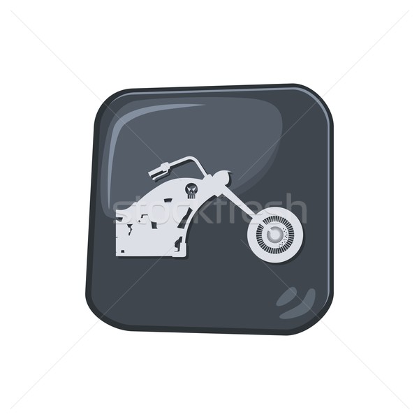 chopper motorcycle Stock photo © vector1st