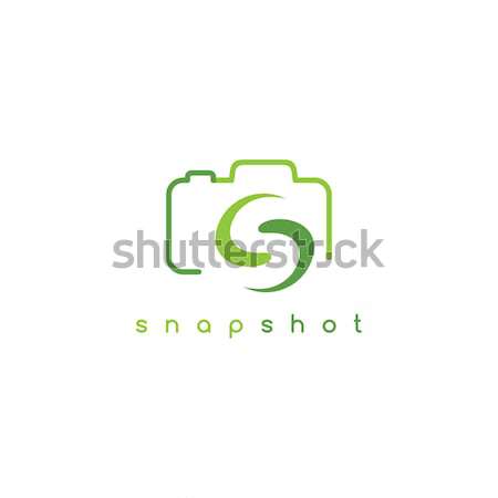 photography logotype S letter theme Stock photo © vector1st