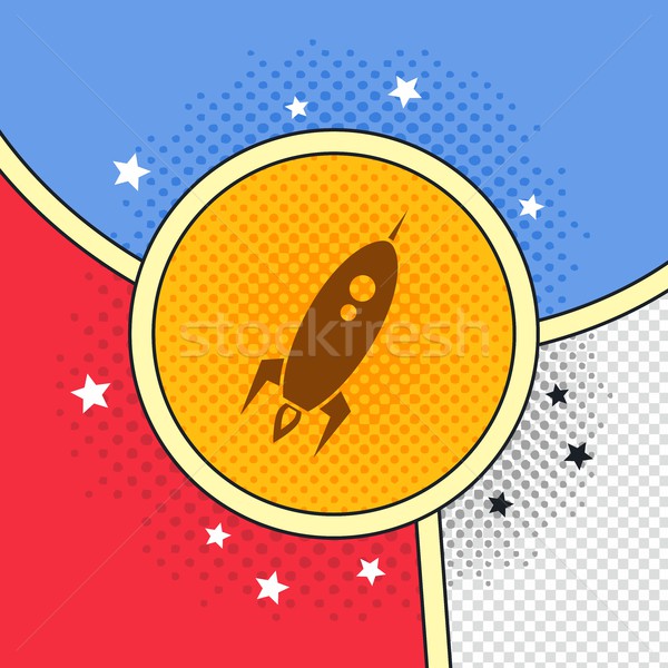space shuttle rocket Stock photo © vector1st