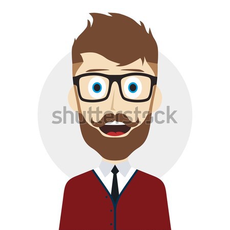 man cartoon character Stock photo © vector1st