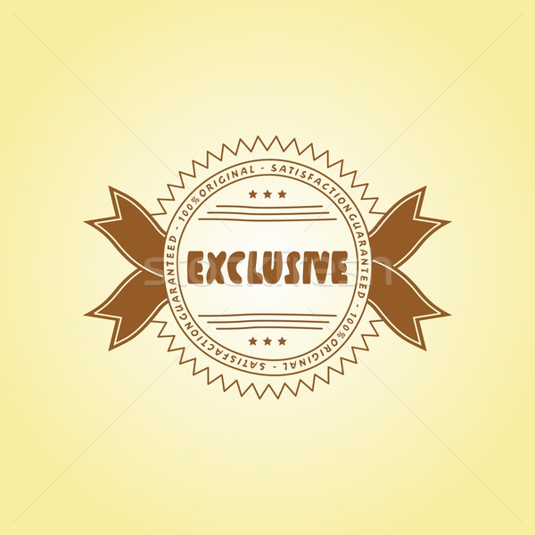 product label sticker Stock photo © vector1st