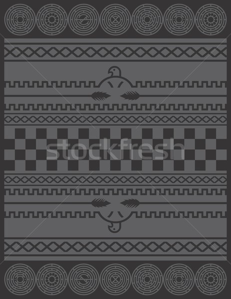 native american pattern Stock photo © vector1st