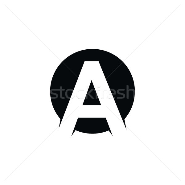 overlapped initial letter logo logotype theme Stock photo © vector1st