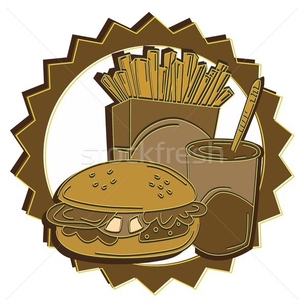 食品 喝 向量 圖形 藝術 設計 商業照片 © vector1st