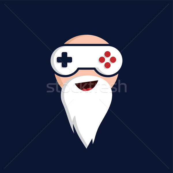 Joc guru joc video logo-ul Imagine de stoc © vector1st