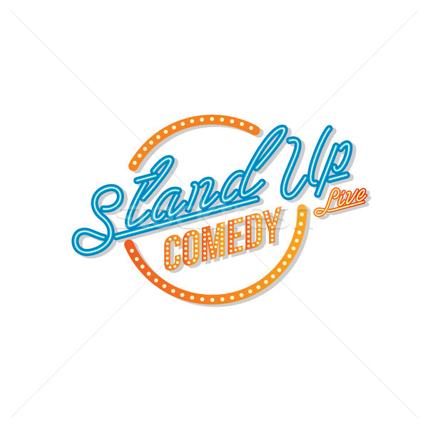 stand up comedy open mic Stock photo © vector1st