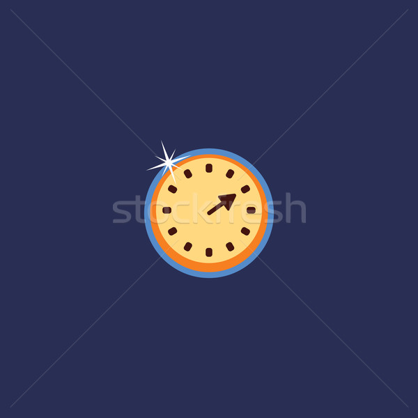 Timer desen animat icoană buton vector artă Imagine de stoc © vector1st